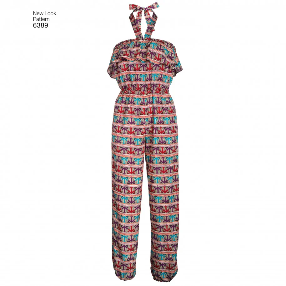 New Look Child Jumpsuit & Dress N6389 - Image 4