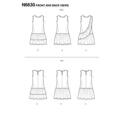 New Look Child/Teen Dresses N6630 - Image 5