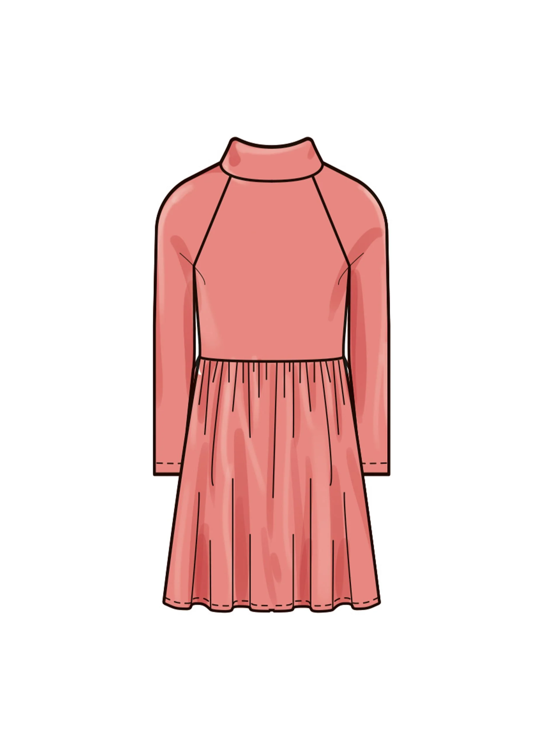 New Look Child/Teen Knit Dresses N6773 - Image 7