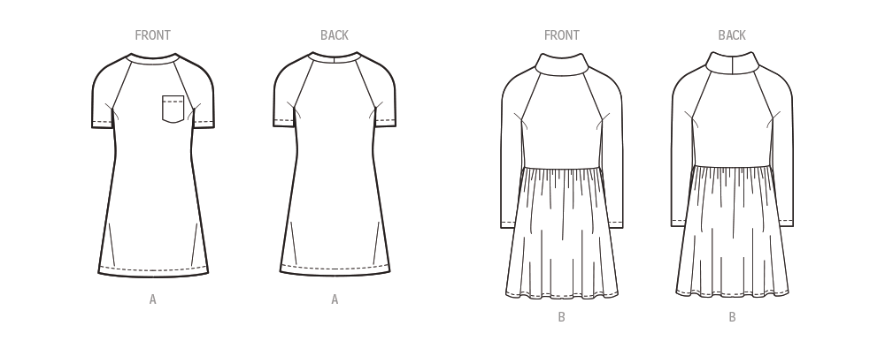 New Look Child/Teen Knit Dresses N6773 - Image 9