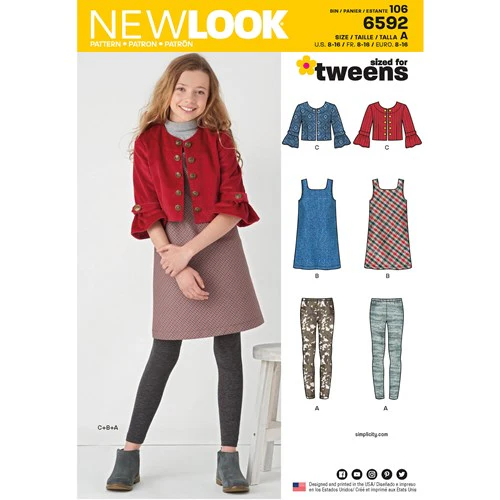 New Look Child/Teen Outfit N6592 - Image 2