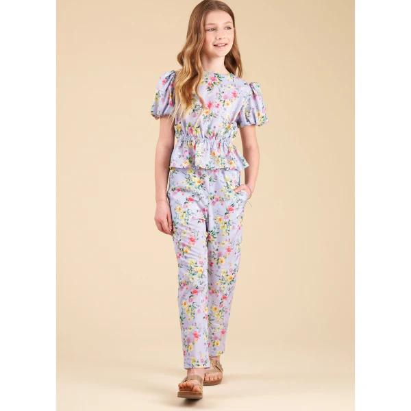 New Look Child/Teen Top, Dress and Trousers N6739 - Image 3