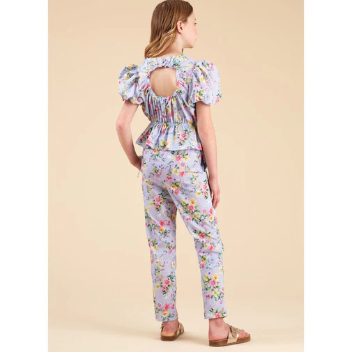 New Look Child/Teen Top, Dress and Trousers N6739 - Image 5