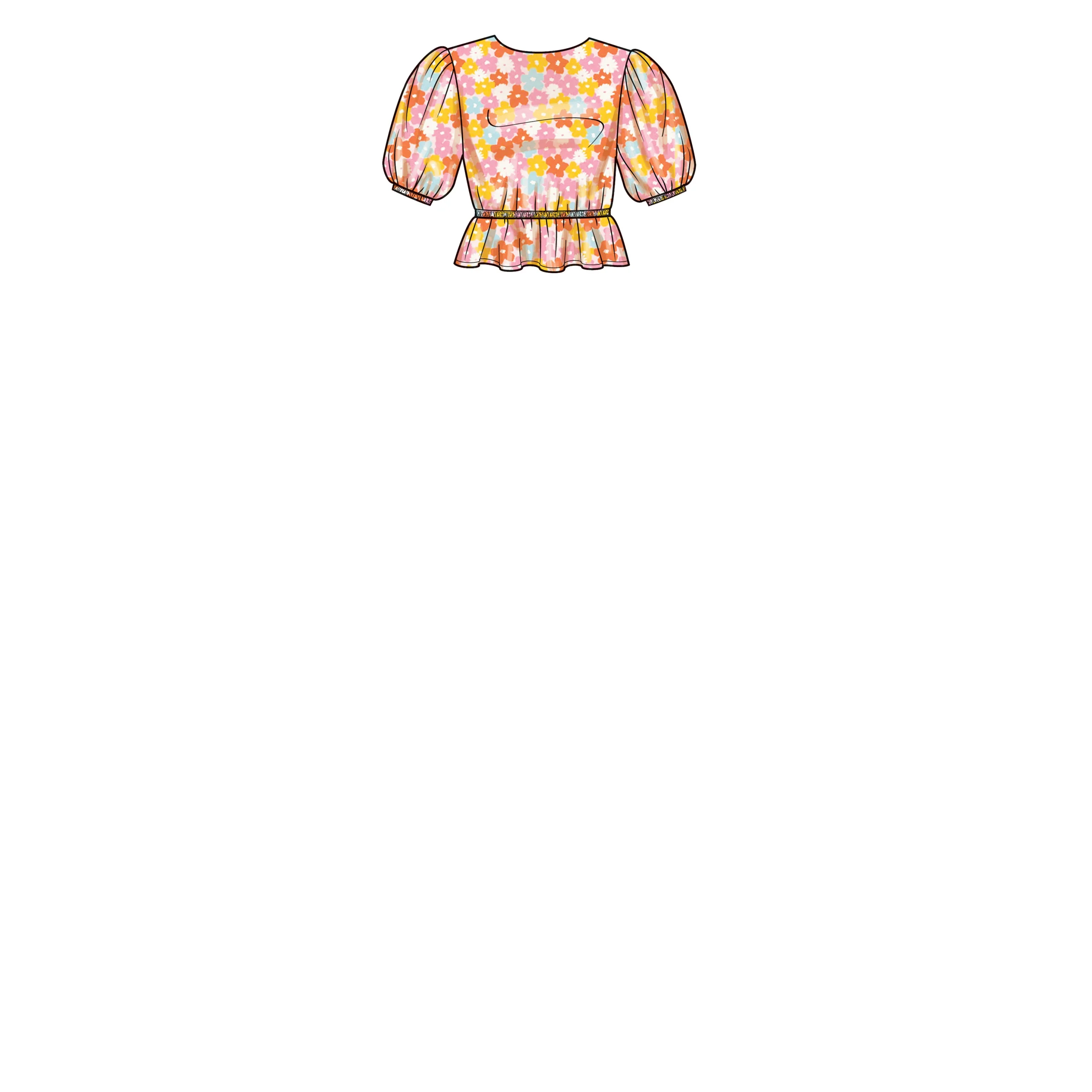 New Look Child/Teen Top, Dress and Trousers N6739 - Image 8