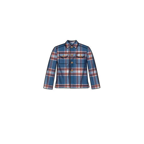 New Look Child Top, Jacket, Vest and Cargo Pants N6746 - Image 7