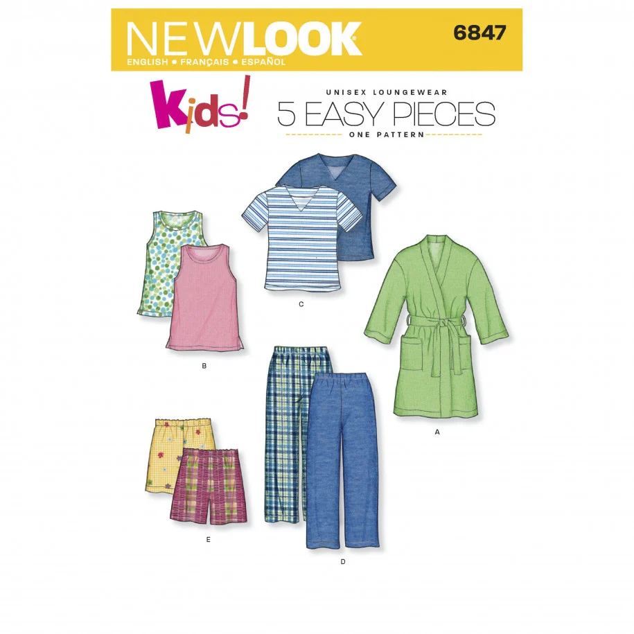 New Look Children's Nightwear N6847 - Image 2