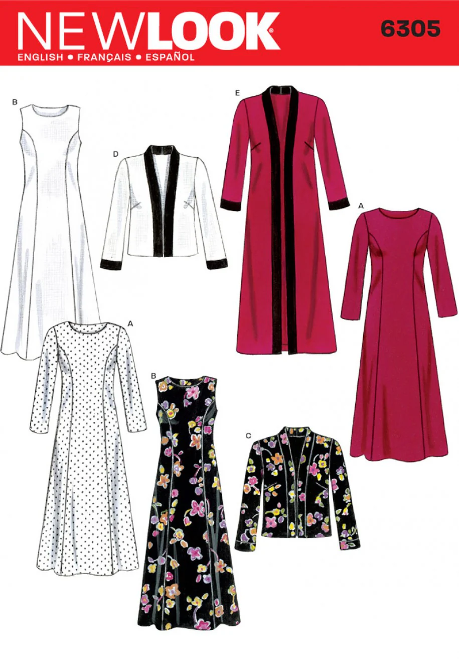 New Look Dress and Jacket N6305 - Image 2