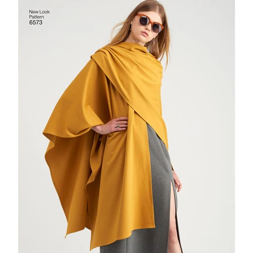 New Look Dress and Wrap N6573 - Image 4
