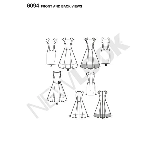 New Look Dress N6094 - Image 4