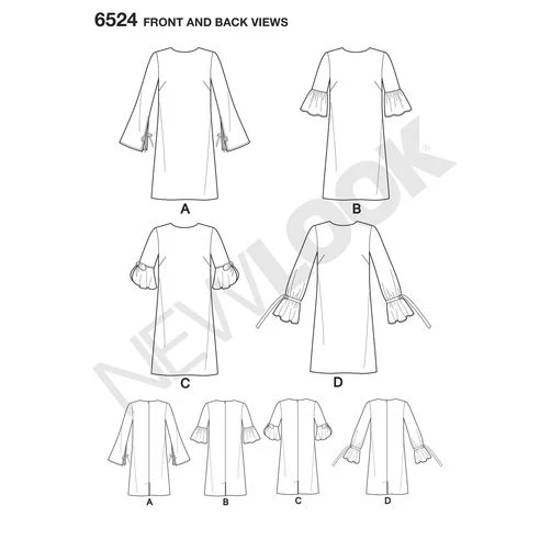 New Look Dress N6524 - Image 8