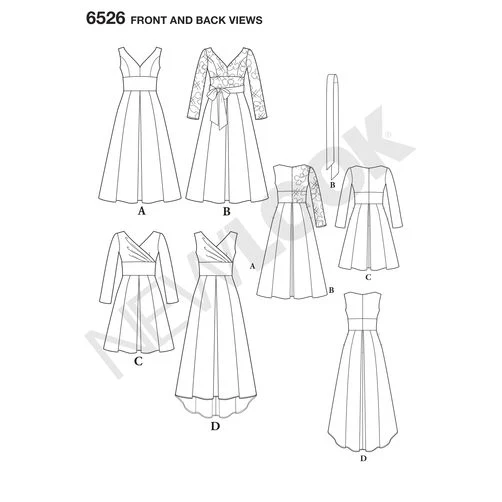 New Look Dress N6526 - Image 8