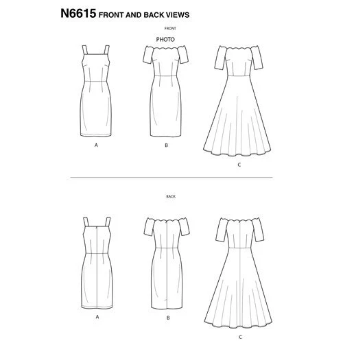 New Look Dress N6615 - Image 7