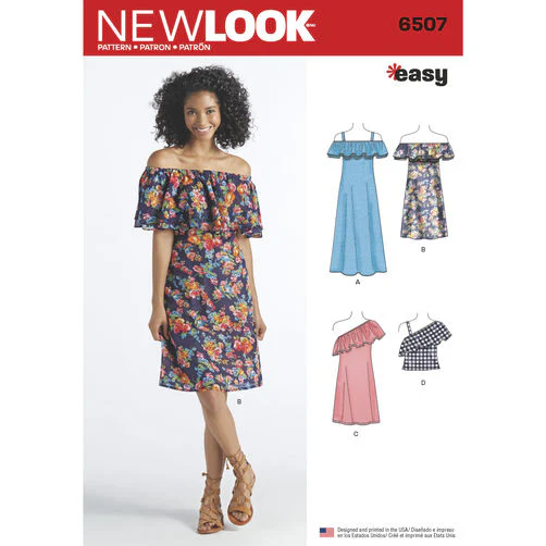 New Look Dresses and Tops N6507 - Image 2
