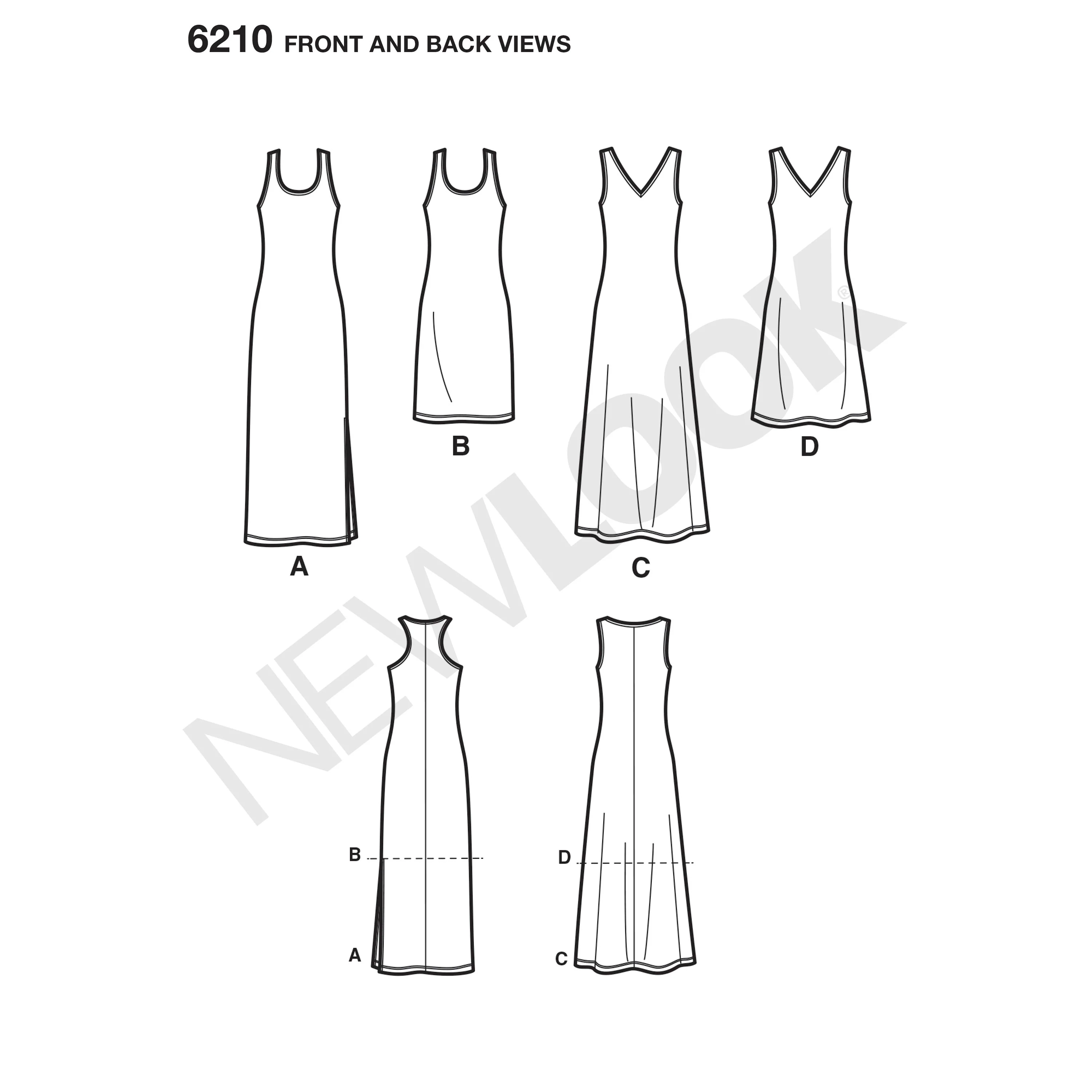 New Look Dresses N6210 - Image 6