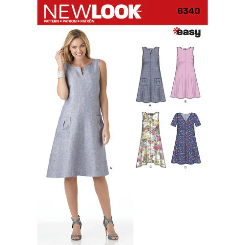 New Look Dresses N6340 - Image 2