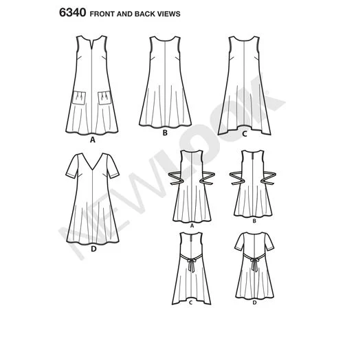 New Look Dresses N6340 - Image 4