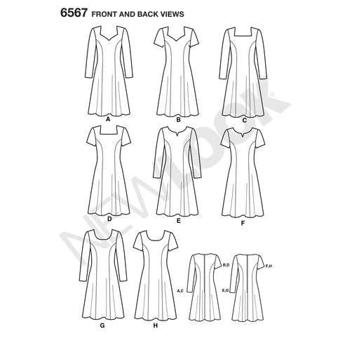 New Look Dresses N6567 - Image 8