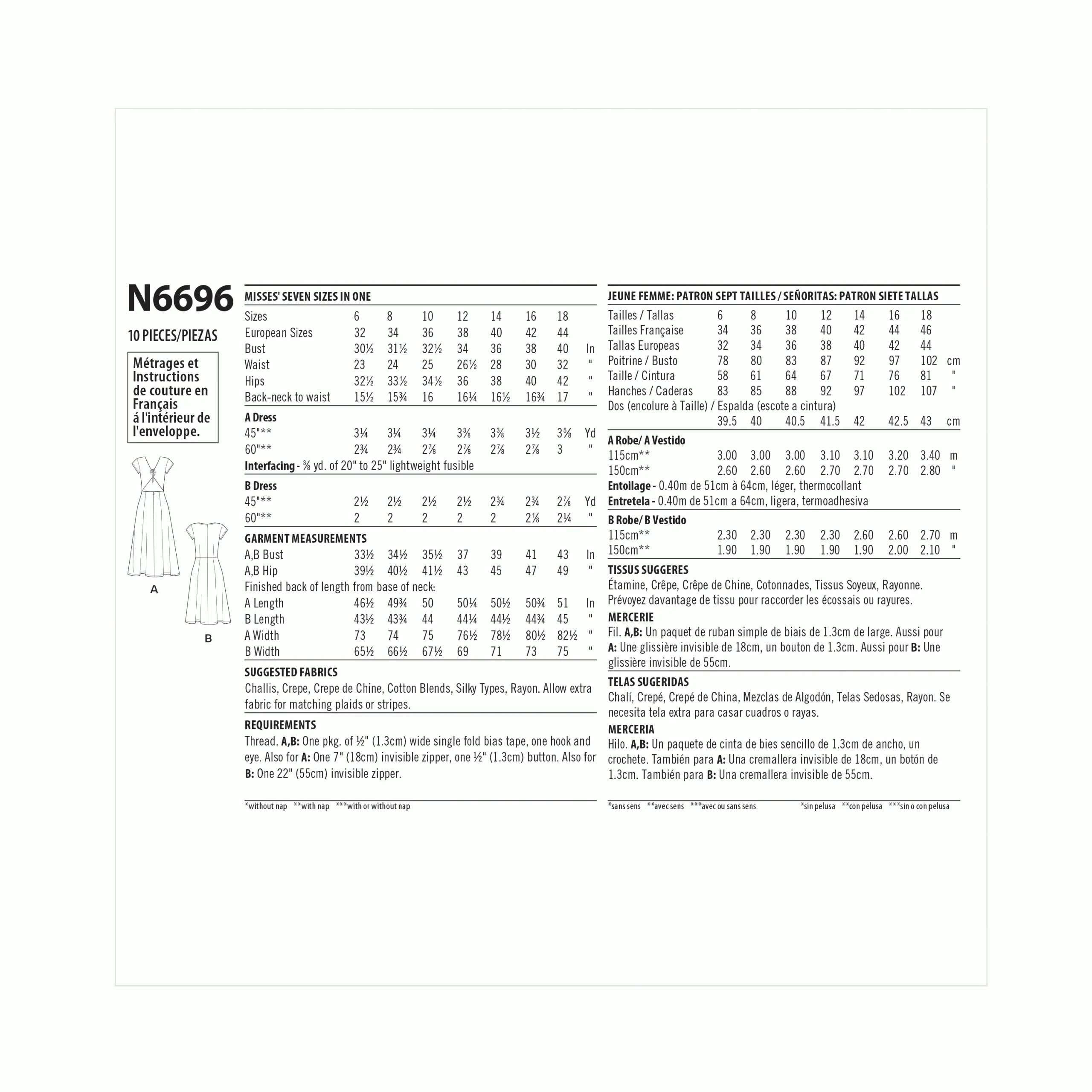 New Look Dresses N6696 - Image 7