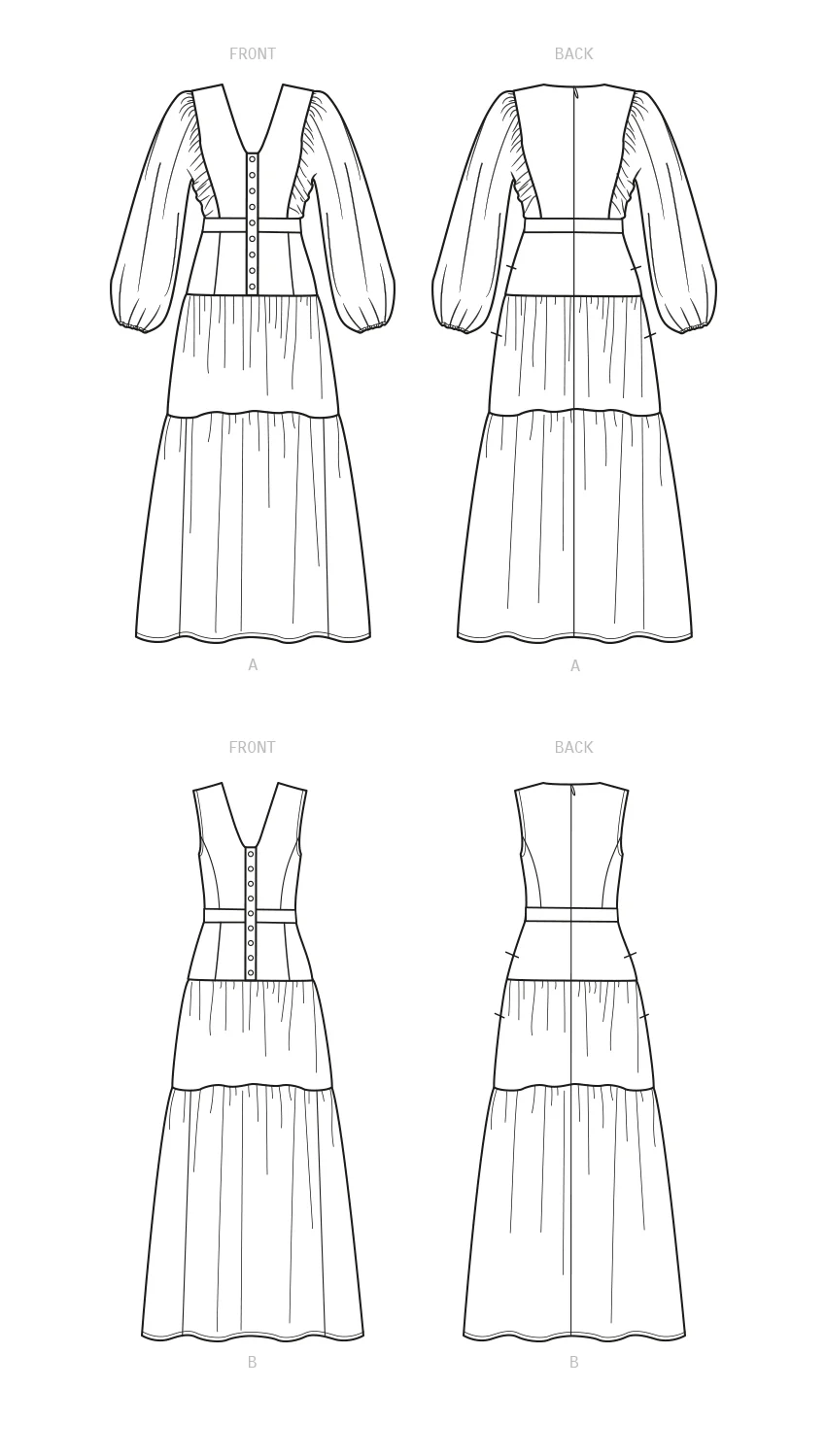 New Look Dresses N6718 - Image 6