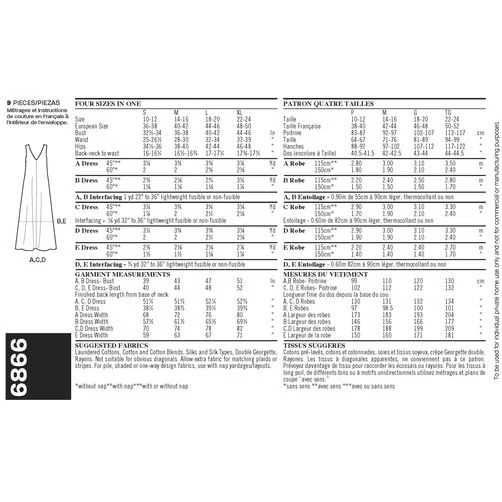 New Look Dresses N6866 - Image 5