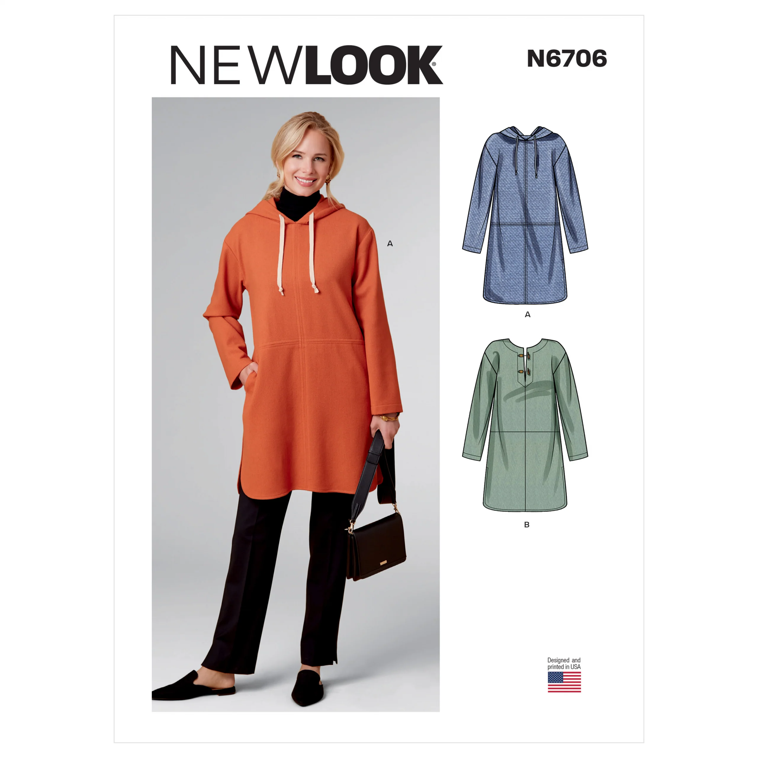 New Look Jacket or Tunic N6706 - Image 2