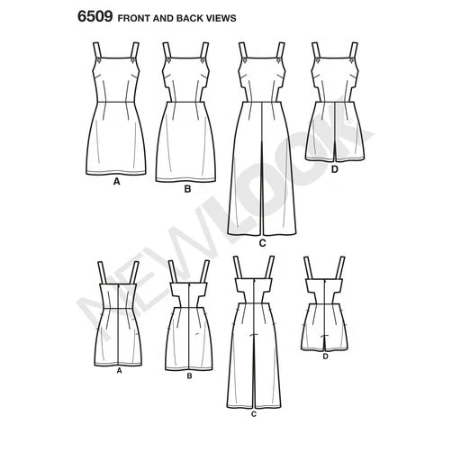 New Look Jumper, Romper and Dress N6509 - Image 7