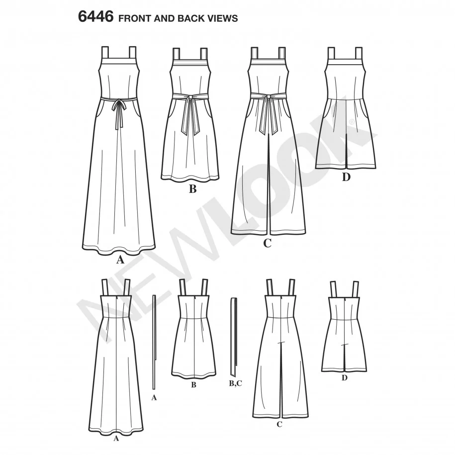 New Look Jumpsuit and Dress N6446 - Image 5