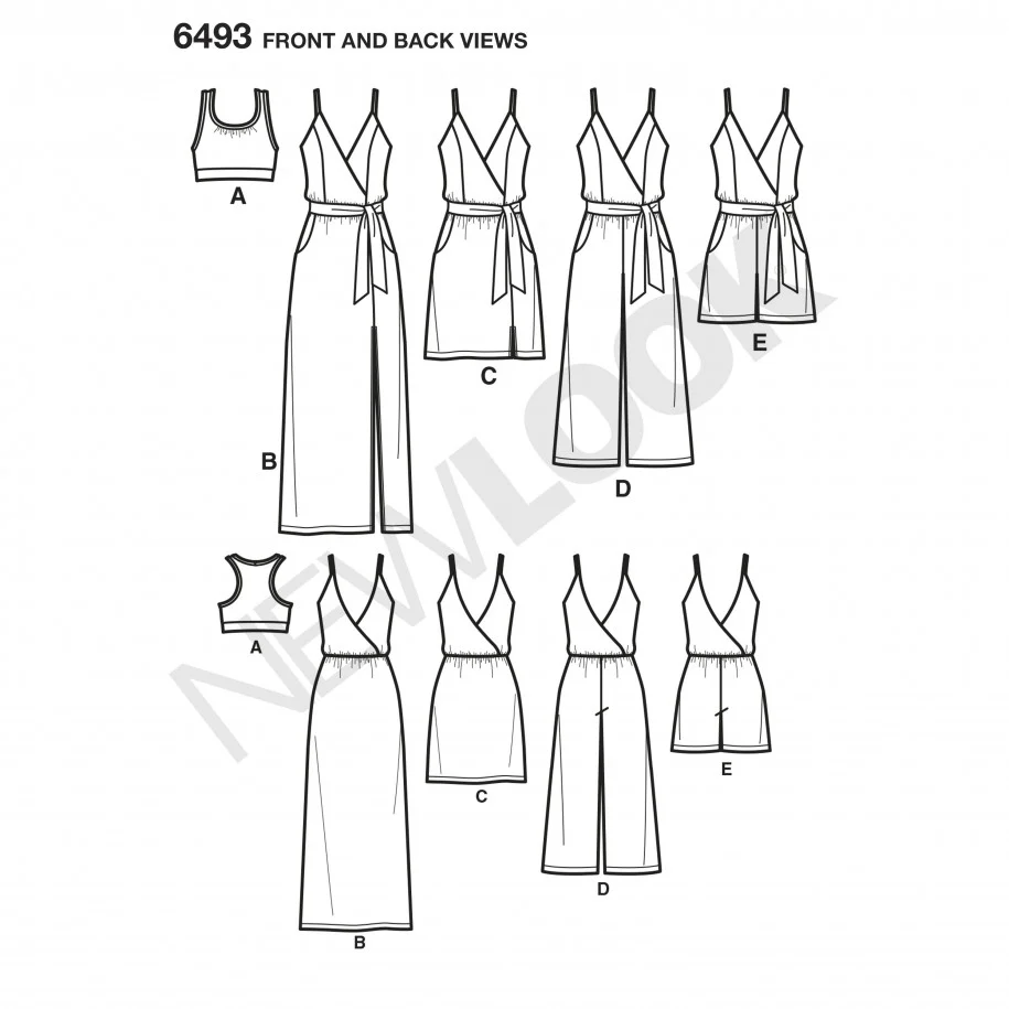 New Look Jumpsuit and Dress N6493 - Image 5