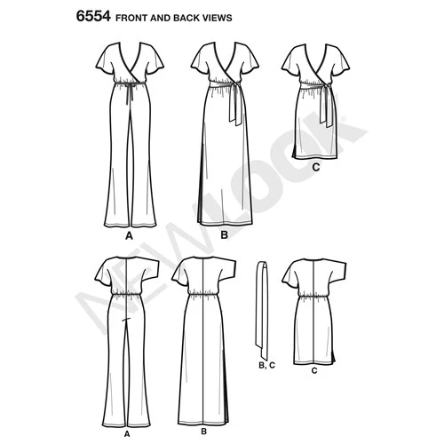 New Look Jumpsuit and Dress N6554 - Image 6