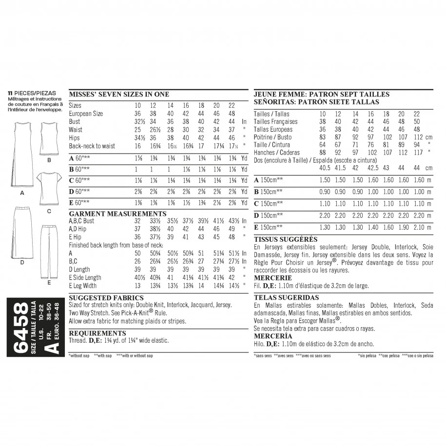 New Look Knit Separates N6458 - Image 8