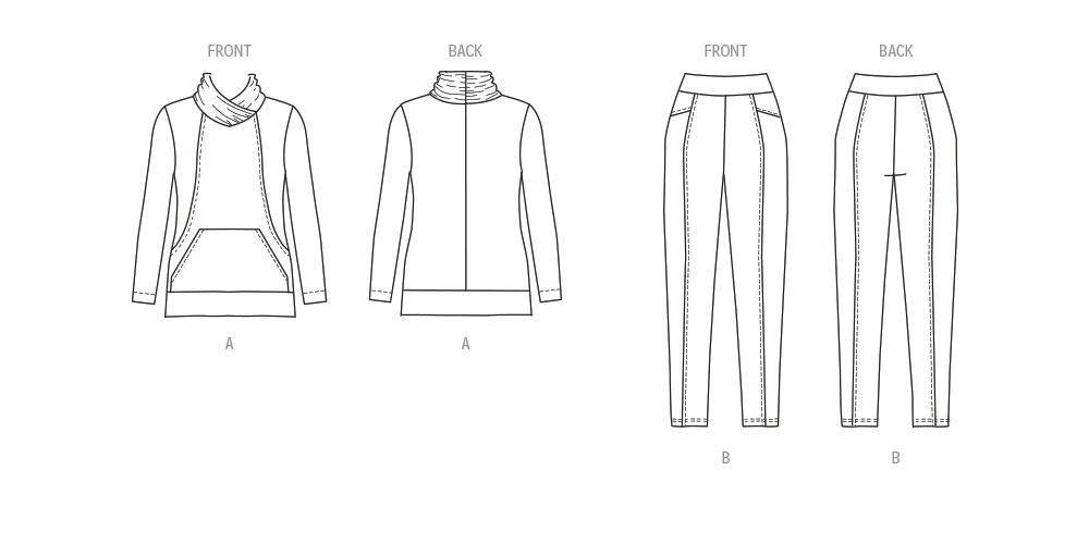 New Look Knit Top & Trousers N6771 - Image 7