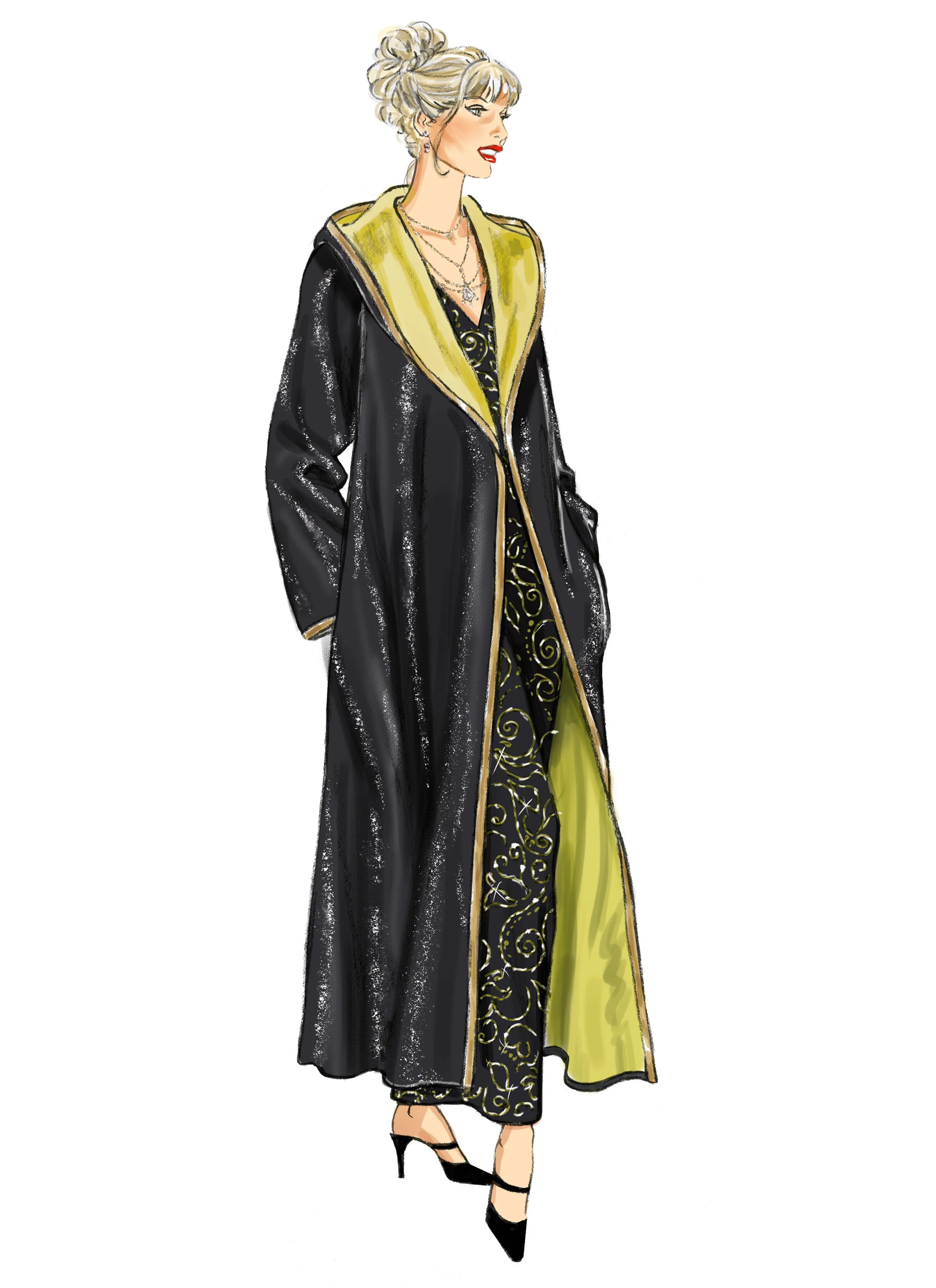 New Look Misses' Coat in Two Lengths and Jacket N6811 - Image 5