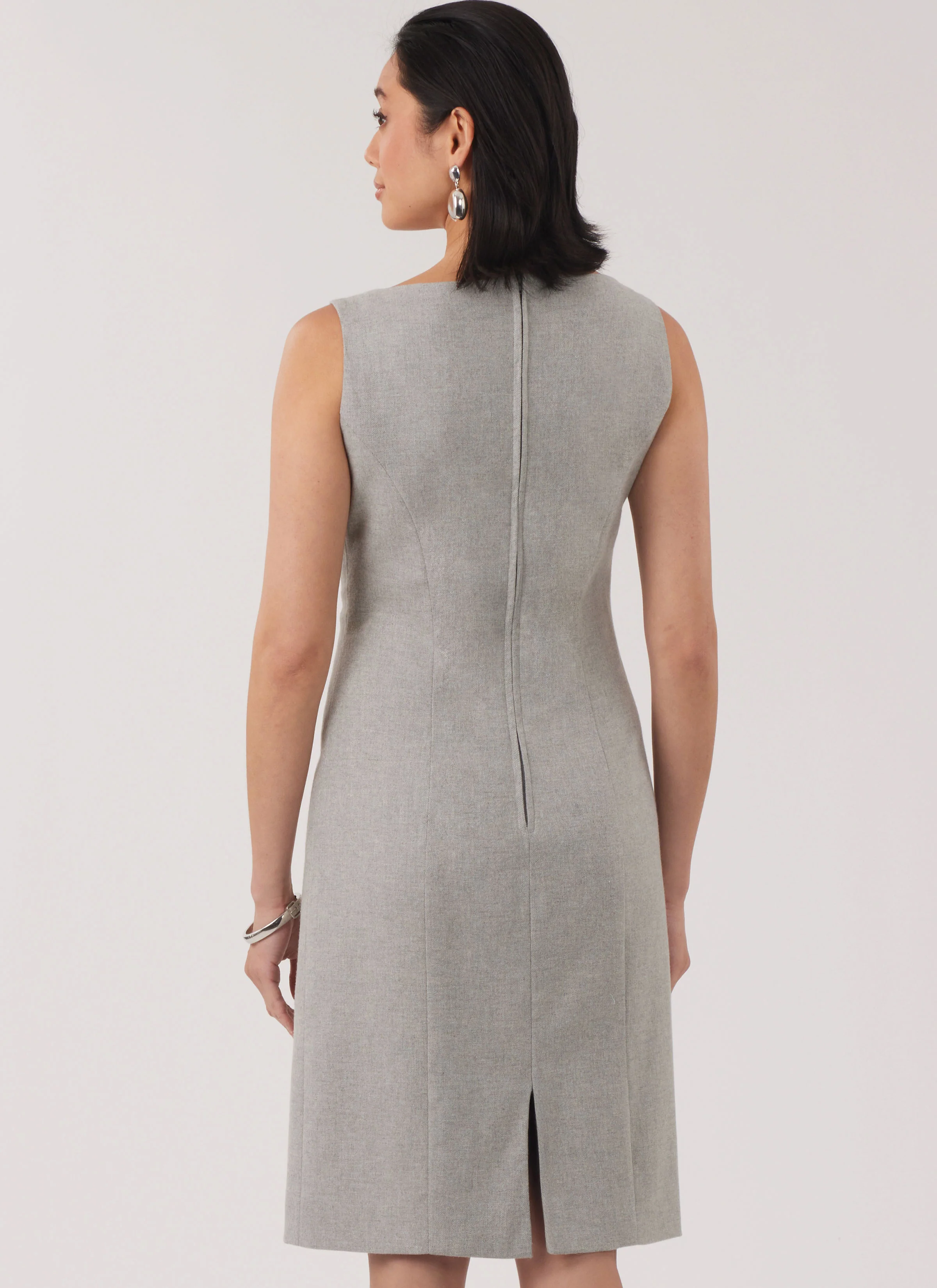 New Look Misses' Jacket, Belt and Dress with Petite Lines N6809 - Image 10