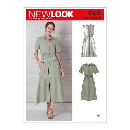 New Look Shirt Dress N6651 - Image 2