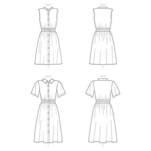 New Look Shirt Dress N6651 - Image 6