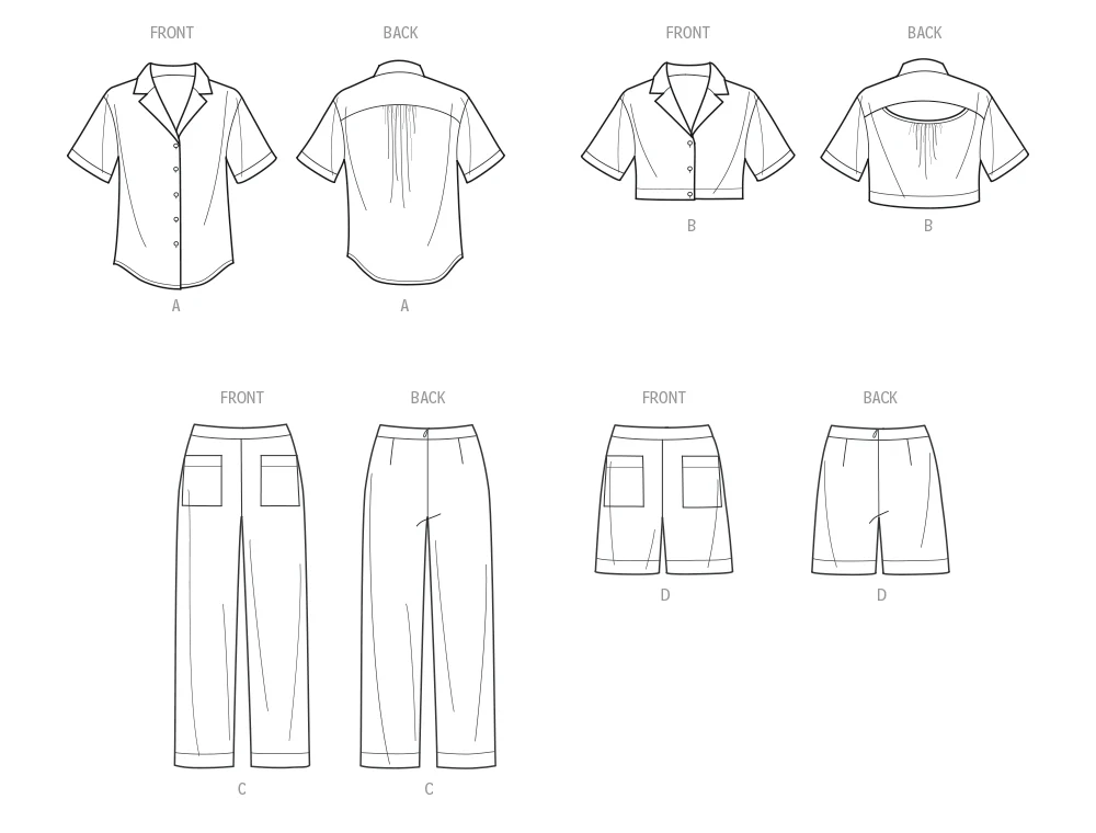 New Look Shirt, Trousers and Shorts N6802 - Image 8