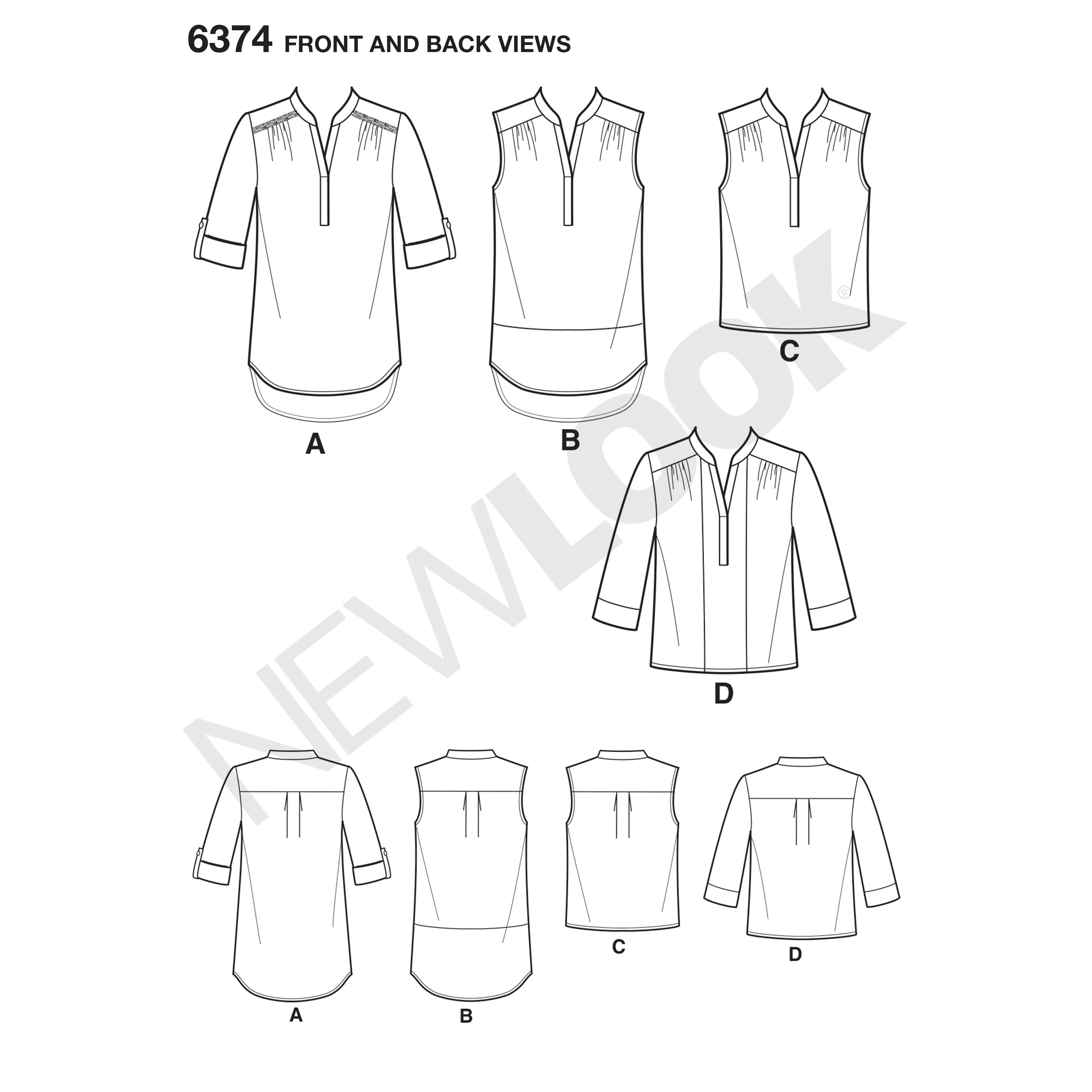 New Look Shirts N6374 - Image 5