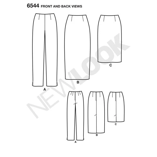 New Look Skirt and Trousers N6544 - Image 5