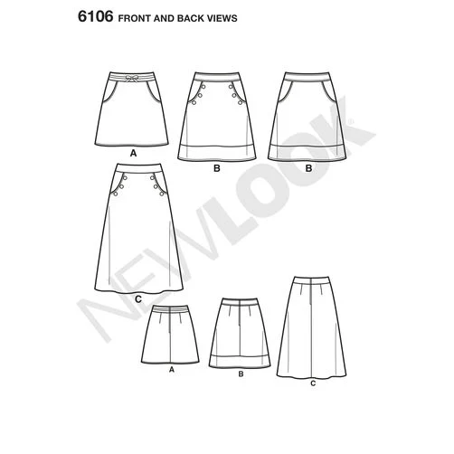New Look Skirts N6106 - Image 4