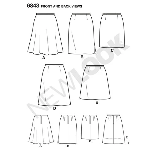 New Look Skirts N6843 - Image 3