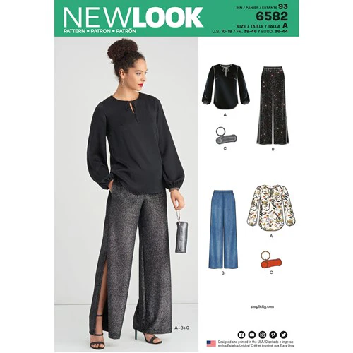 New Look Top and Trousers N6582 - Image 2