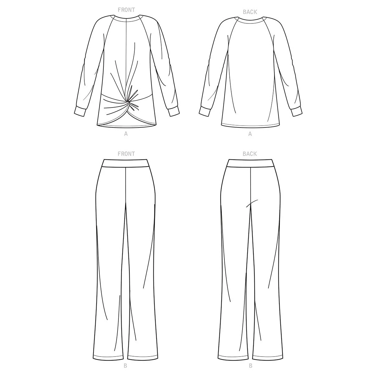 New Look Top and Trousers N6689 - Image 8