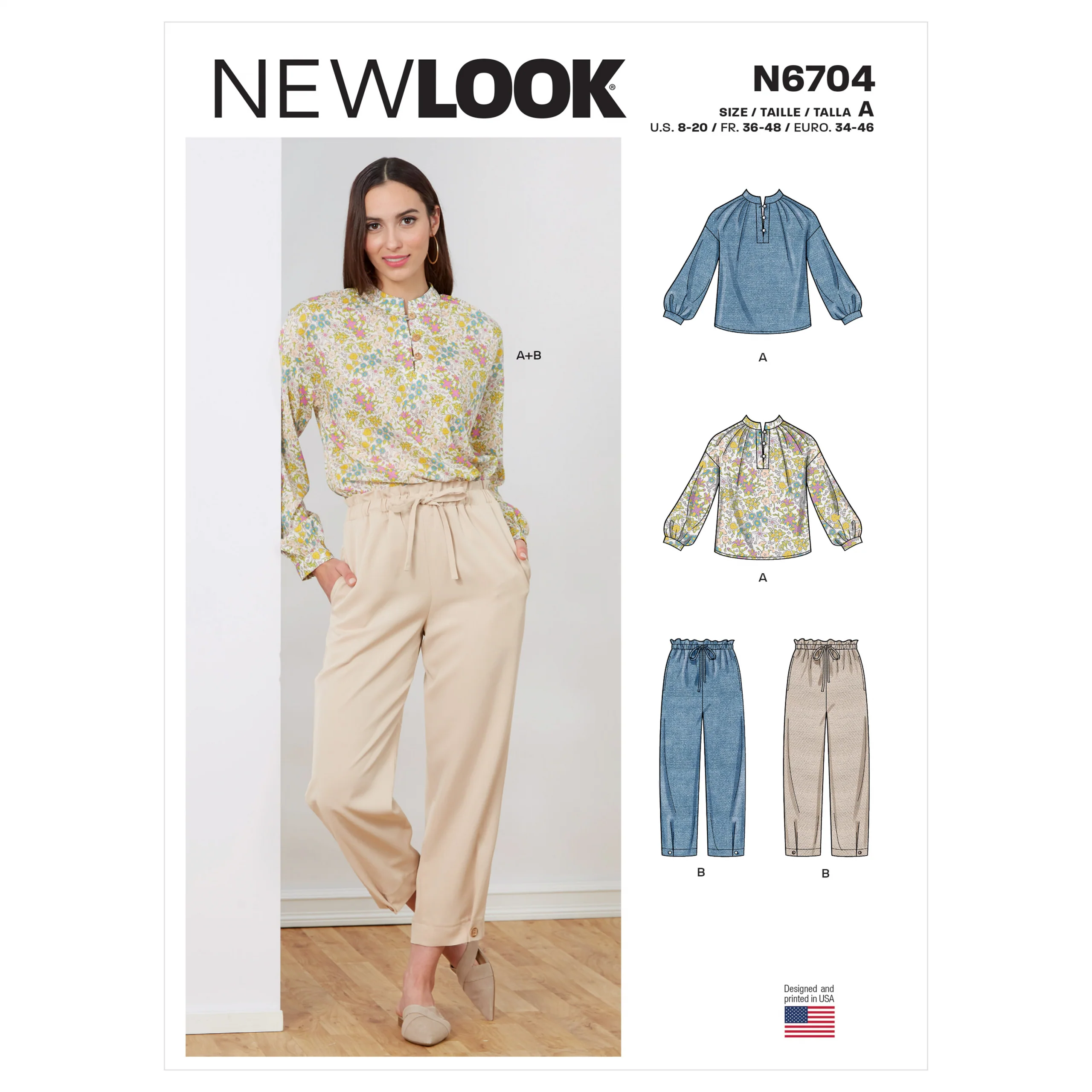 New Look Top and Trousers N6704 - Image 2