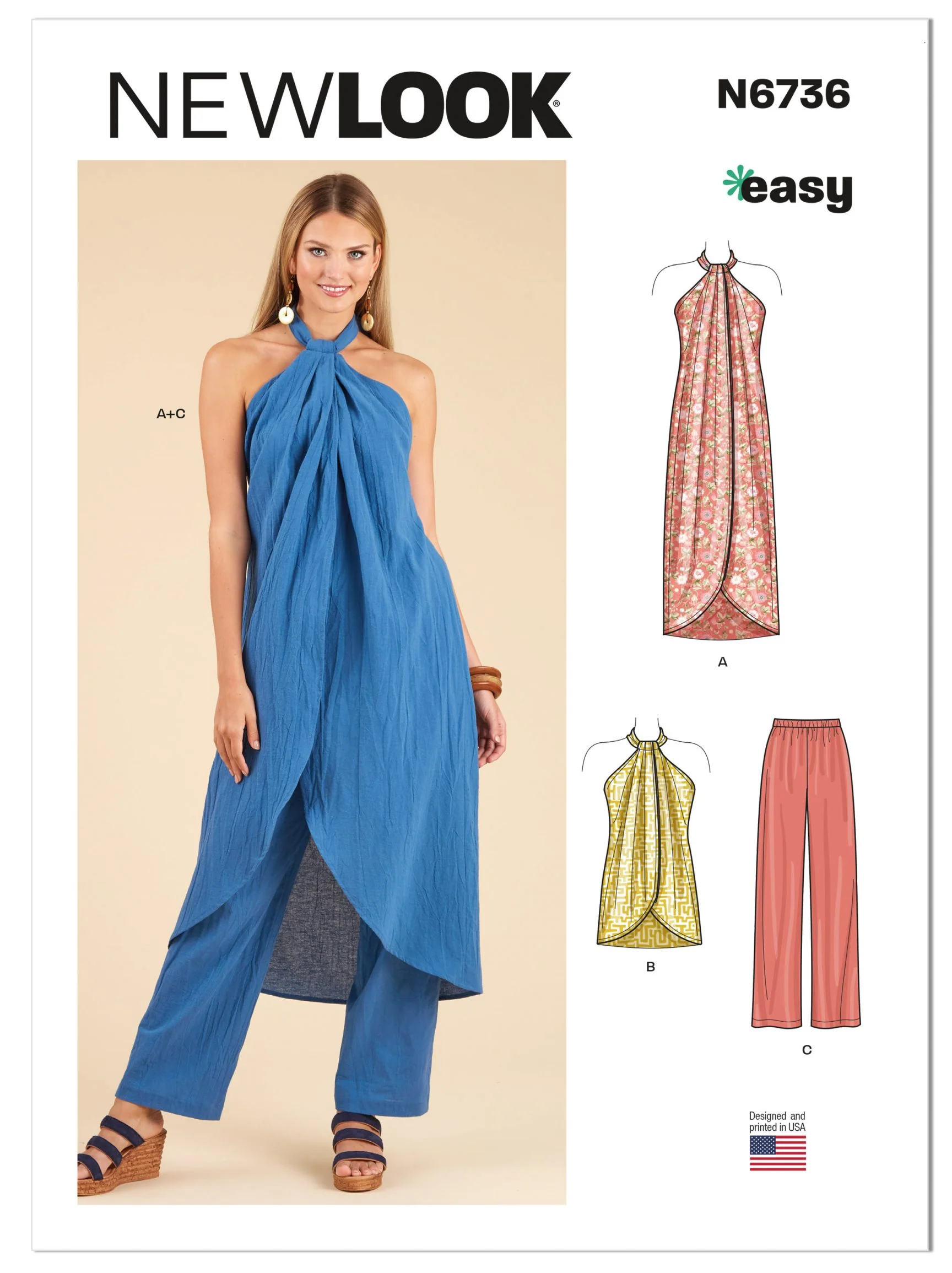 New Look Top and Trousers N6736 - Image 2