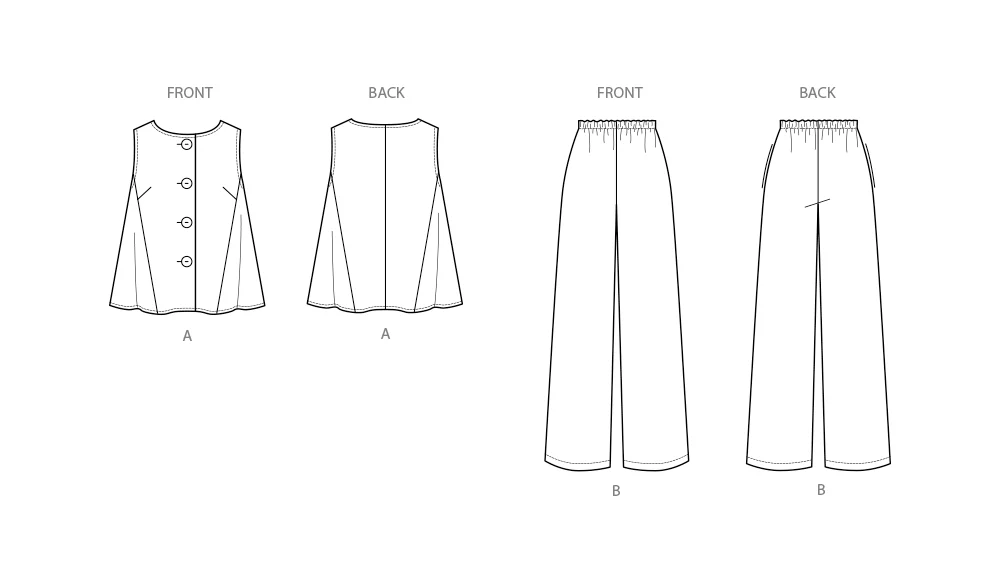 New Look Top & Trousers N6781 - Image 8
