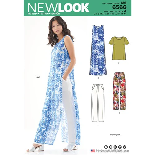 New Look Top, Tunic and Trousers N6566 - Image 2