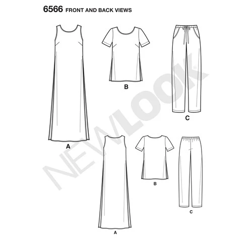 New Look Top, Tunic and Trousers N6566 - Image 5