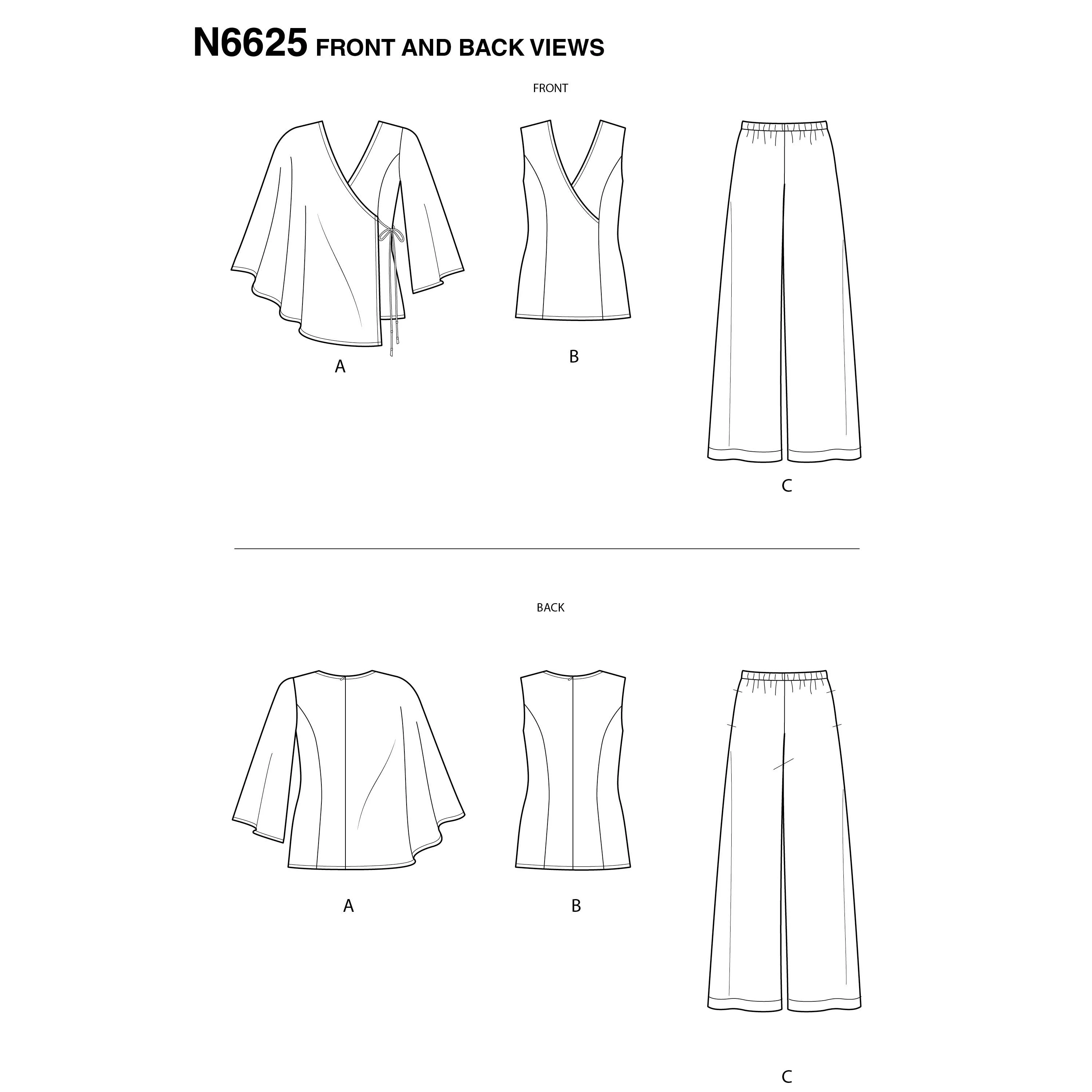 New Look Tops and Trousers N6625 - Image 3