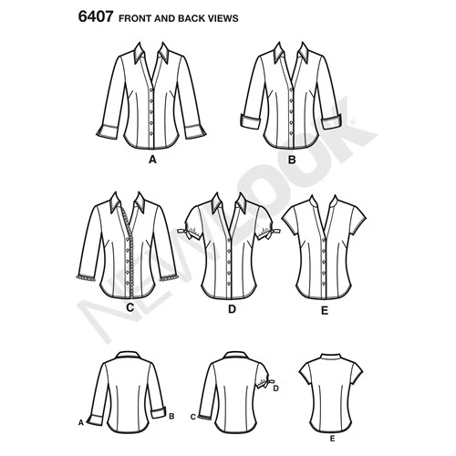 New Look Tops N6407 - Image 3