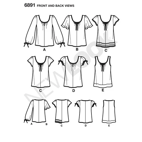 New Look Tops N6891 - Image 4